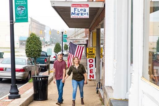 Downtown Weldon Flea Market