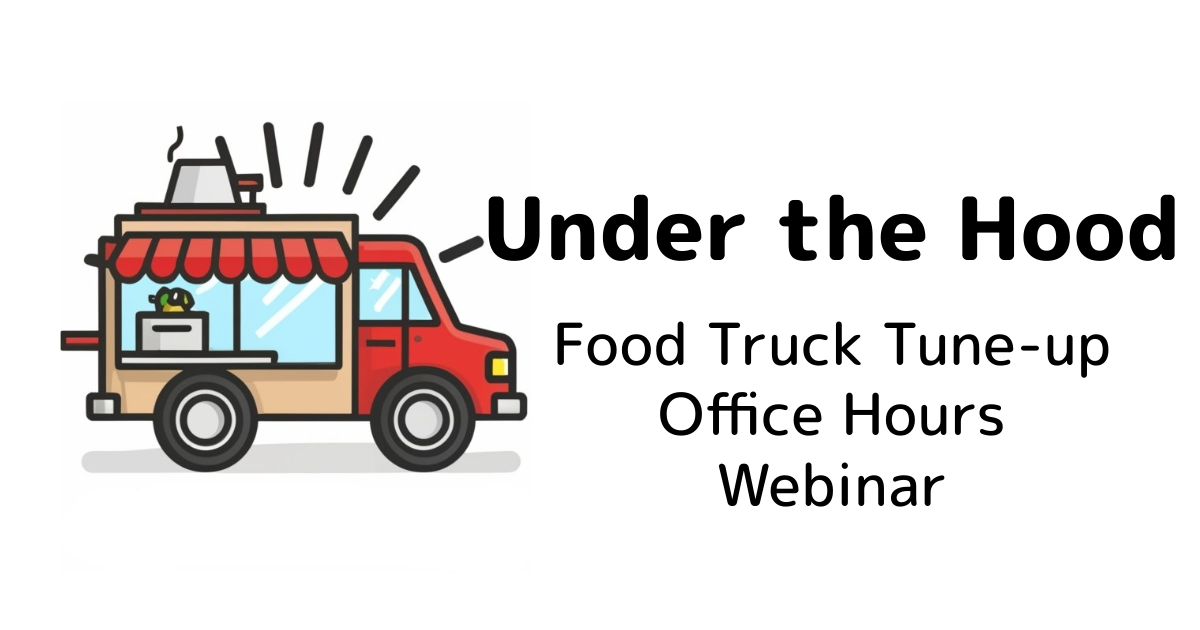 food truck webinar