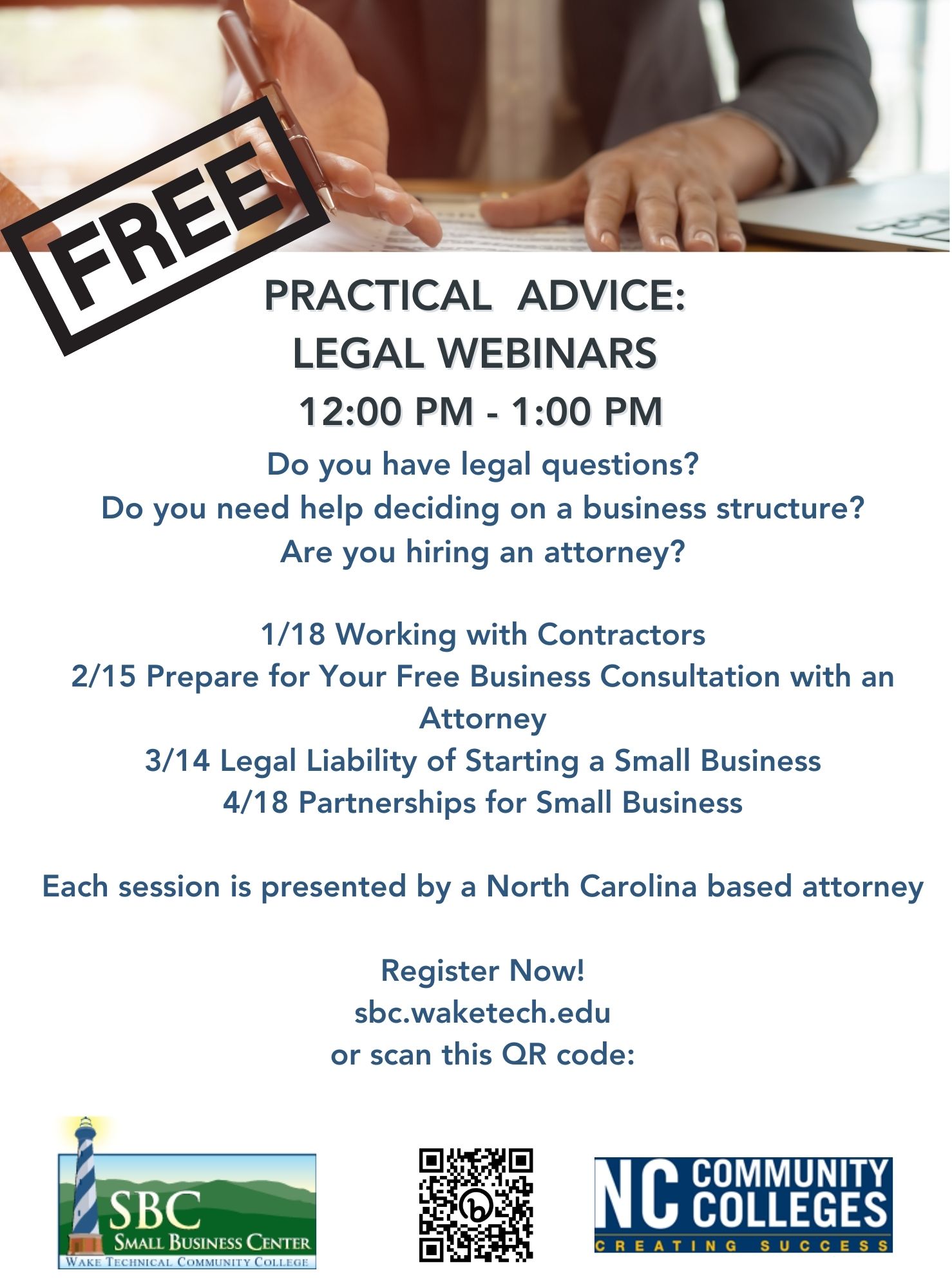 legal webinars