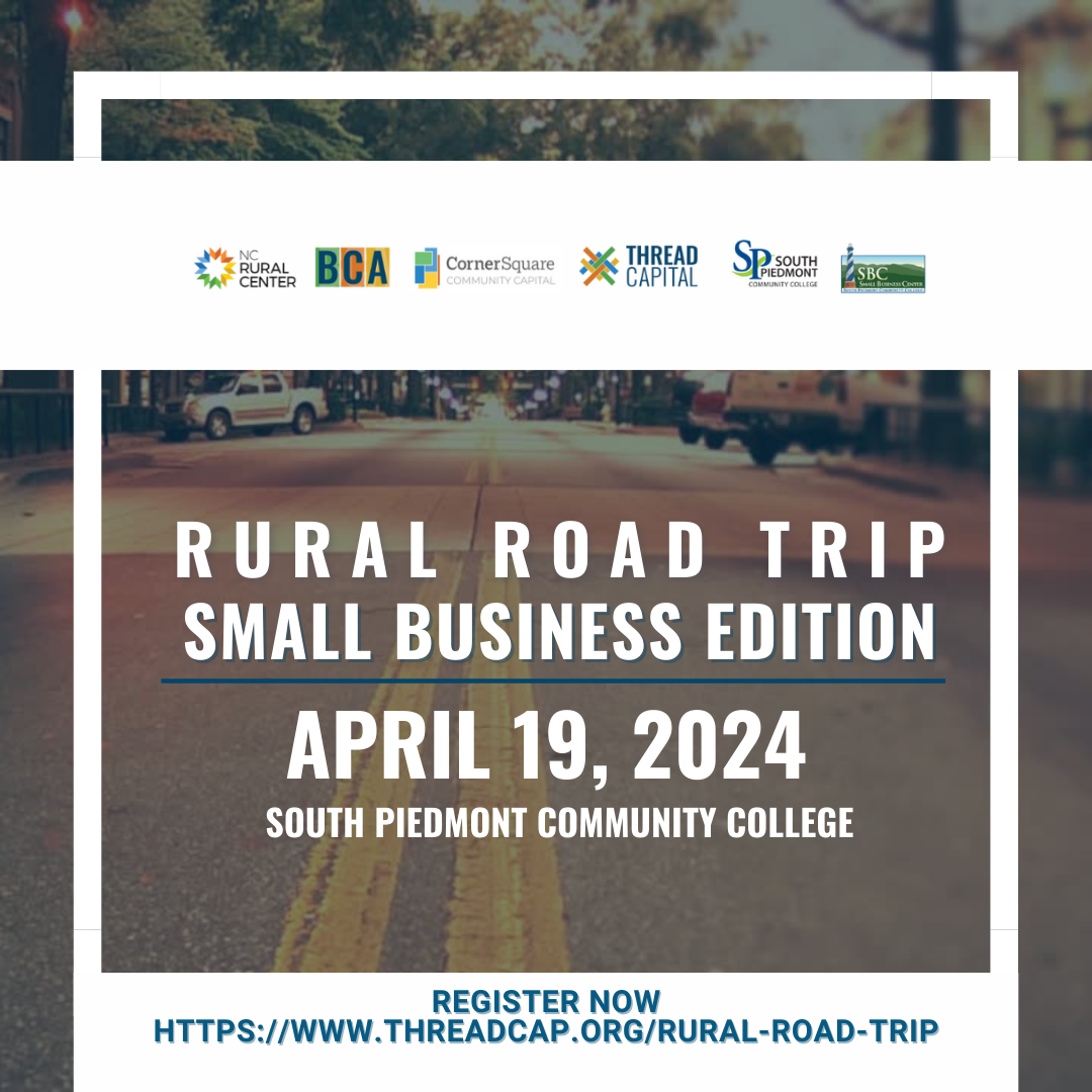 rural road trip event graphic