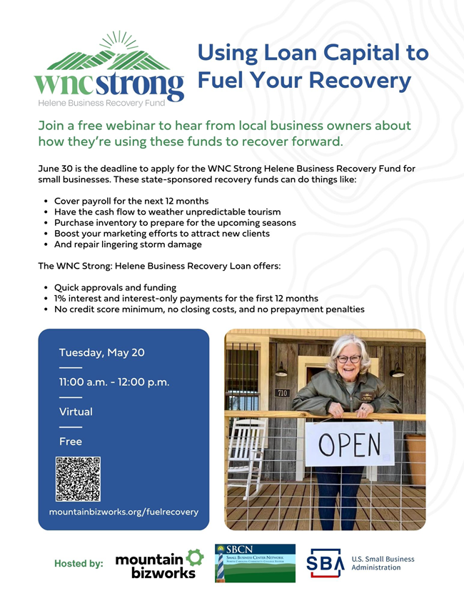Fuel Your Recovery Flyer