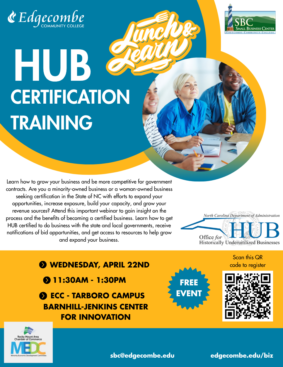 Lunch & Learn: HUB Flyer