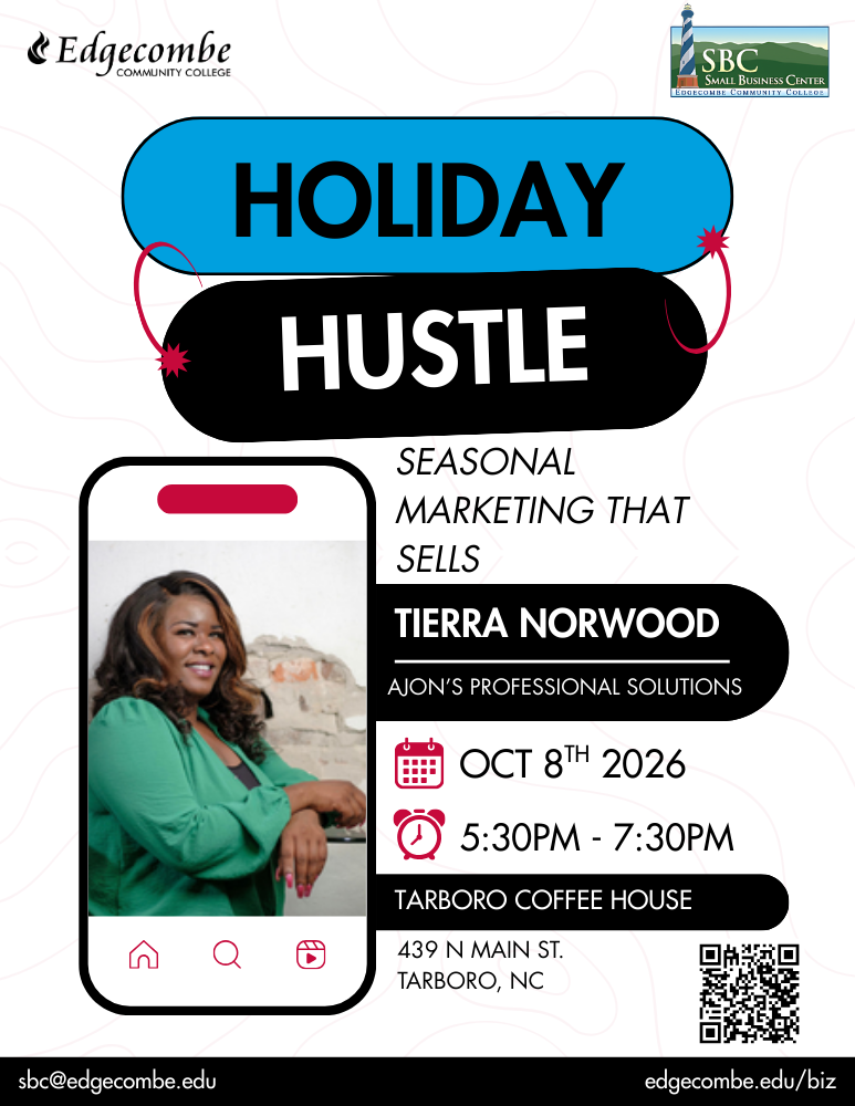 holiday hustle flyer
