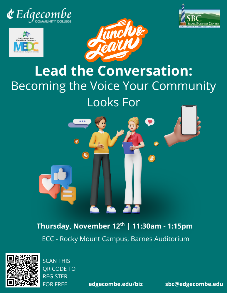 lead the conversation flyer