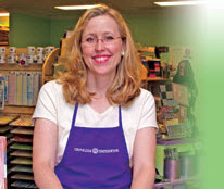 smiling small business owner